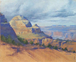 Pleinair: ' Canyonlands Dome'